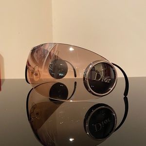 Dior Sport 2 Shield Sunglasses | Brown/Nude | Rare Y2K/ Galliano Era | Like New
